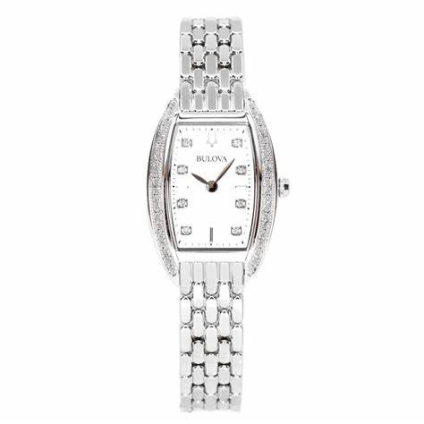 Bulova Classic Lady Diamond 96R244 Women's Watch, 26 Diamonds, 24.5mm - Image 3