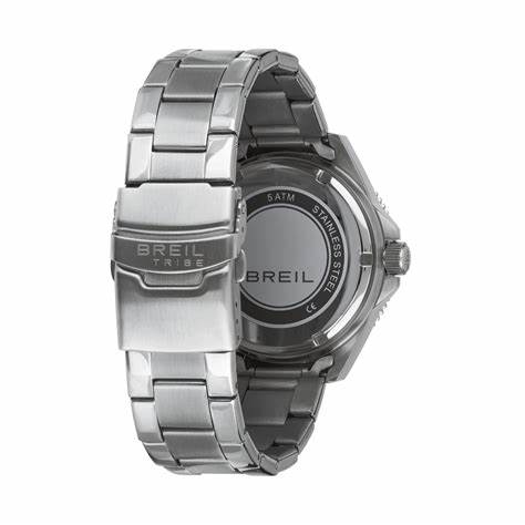 Breil Challenge EW0711 Men's Chronograph Watch - Green Dial, Stainless Steel Bracelet - Image 5