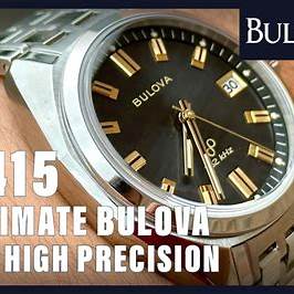 Bulova Jet Star 96B415 Men's Quartz Watch - 40mm Stainless Steel Case, Black Dial, Stainless Steel Bracelet - Image 3