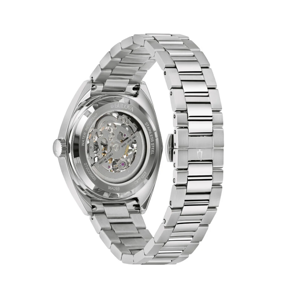 Bulova Surveyor 96A293 Skeleton Automatic – 41 mm, Exhibition Dial & Bracelet - Image 4
