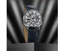 Bulova 96A330 Sutton Skeleton Automatic – Silver Dial, Blue Leather Strap - Image 6
