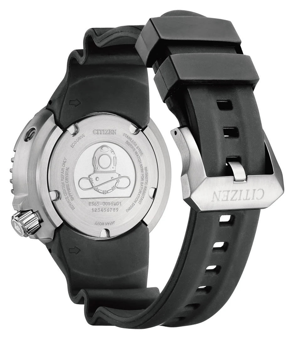 Citizen Promaster BN1024-01E Men's 300M Diver's Watch – Eco-Drive, Sapphire Crystal, Helium Valve - Image 3