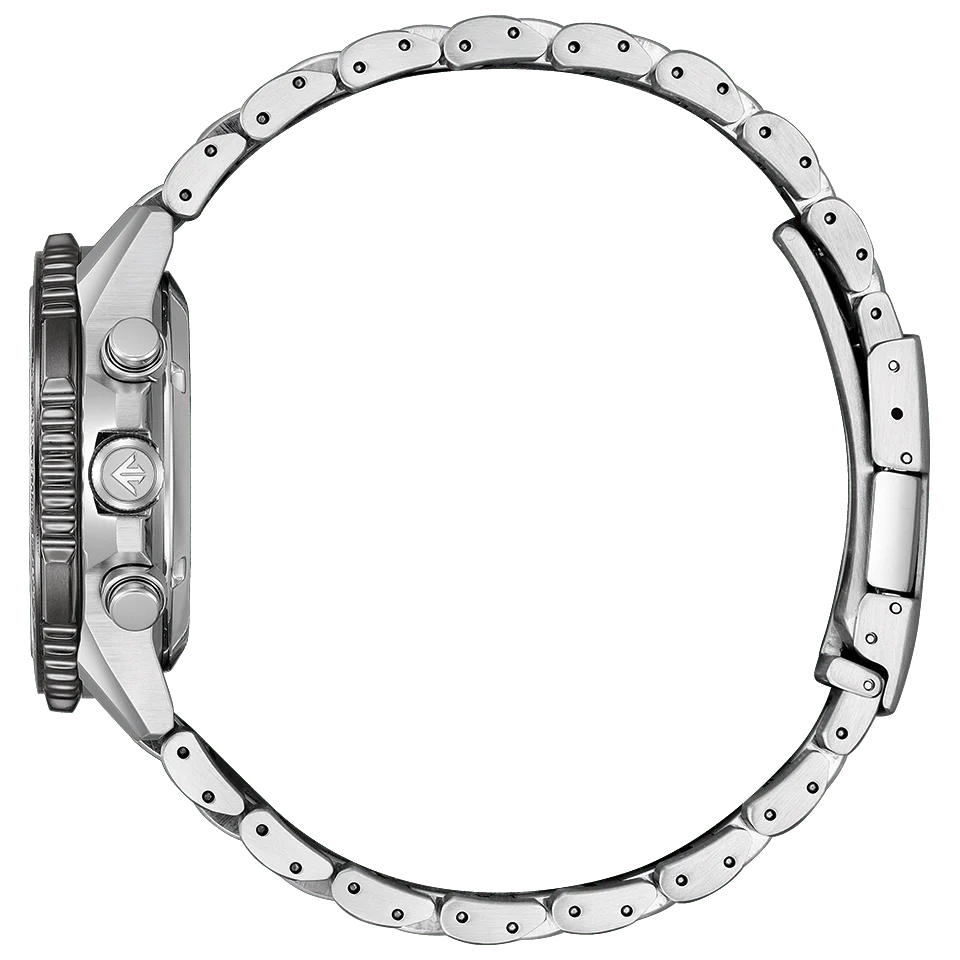 Citizen Promaster CA4664-60W Men's Chronograph Watch – Green Dial, Eco-Drive, 200M WR - Image 3