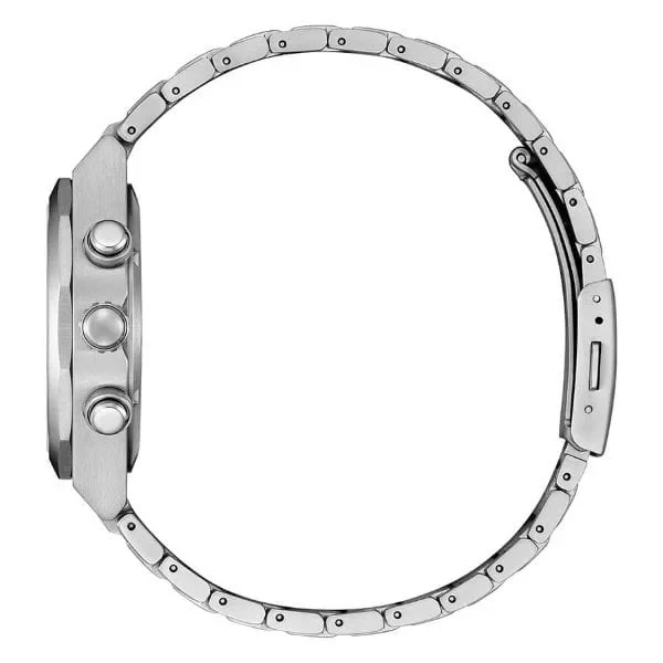 Citizen CA4690-51A Men's Super Titanium Chronograph Watch – White Dial, Sapphire Crystal - Image 3